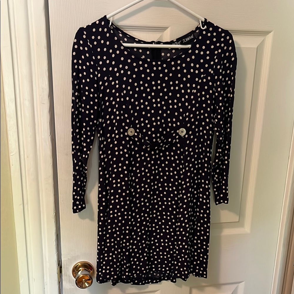 Betsey Johnson Black and White mini Dress